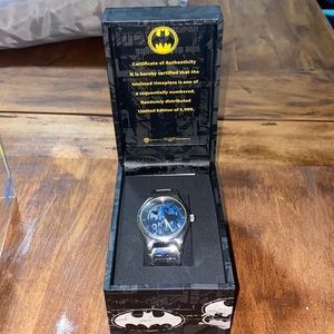 Fossil Batman Legend Watch Li2521 Mens Collectors Lmt. Ed.